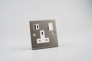WK <span class=keywords><strong>USB</strong></span> C和<span class=keywords><strong>USB</strong></span> A 13A单壁开关<span class=keywords><strong>USB</strong></span>插座 (PD3.0 20W)