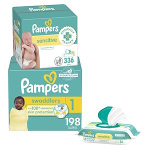 Pampers bebek bezi için yeni doğan 48 adet <span class=keywords><strong>x</strong></span> 3 paketleri kuru yüzey P & G bantlanmış bebek bezi japonya'da yapılan toptan Bebe bezleri