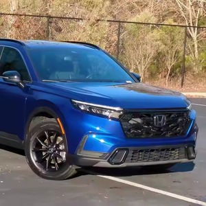 2023 Hondaa <span class=keywords><strong>CRV</strong></span> spor hibrid SUV için temiz kullanılan manuel şanzıman Dark sürücü modeli ile koyu deri iç