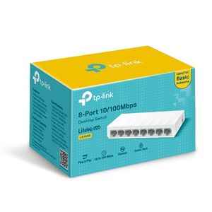 TP-Link LS1008 Switch 8x RJ45 100Mb/s Electronics <strong>Network</strong> Switches <strong>Computer</strong> Hardware Software - Product Image 1