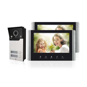Nueva tendencia, sistema de videoportero de seguridad para el hogar, intercomunicador bidireccional para apartamento, intercomunicador de vídeo impermeable, Monitor de timbre