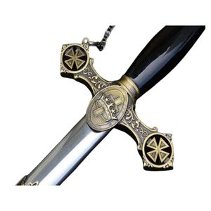 Knights Templar Commandery Sword 2025フリーメーソンレガリア剣低価格カスタマイズペッキングOEMサービス - Product Image 2