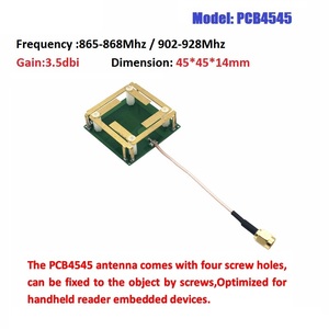 YRM100 Módulo lector RFID UHF integrado 1-5.5dbi Antena USB Escritor TTL para sistema de control de acceso Lector de tarjetas RFID de 860-960MHz - Product Image 2