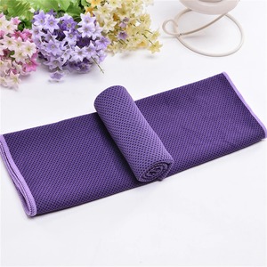 Özel Logo mikrofiber spor havlu ekose düz boyalı çabuk kuruyan spor egzersiz havlu