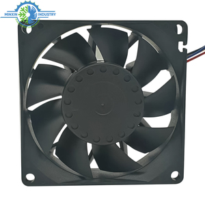 8025 Axial Flow Fan 80mm 12 Volt DC Cooling Fan 80x80x25mm DC Brushless Fan for Confined Spaces Like Projector and Breaker - Product Image 4