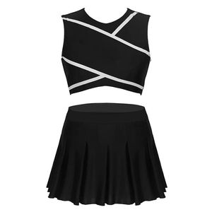 Youth Custom <strong>Pink</strong> and Black <strong>Cheer</strong> Uniforms for Toddlers Cheerleading Game Day Uniforms - Product Image 4