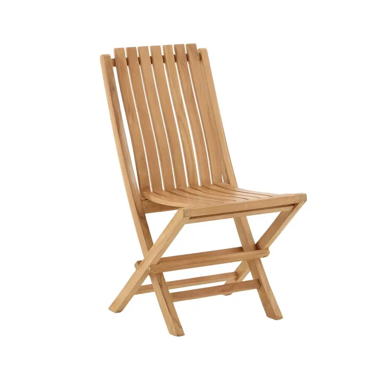 Silla de madera para exterior, material de calidad, bajo MOQ, estándar de exportación, tipo moderno al por mayor, silla de madera hecha en Vietnam