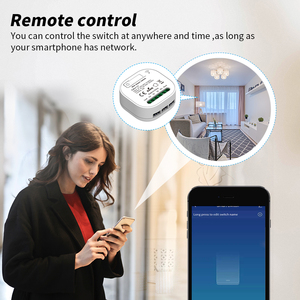 SIXWGH Tuya Zigbee SmartSwitch Automatización del hogar Interruptor de luz de pared Inalámbrico RF433 Panel inalámbrico Control Aleax Temporizador Interruptor - Product Image 4