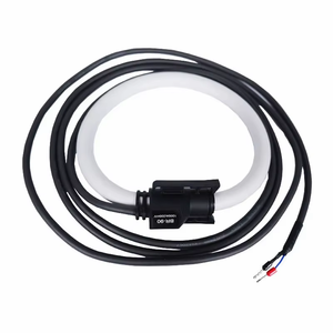 Acrel BR-90 3pcs <span class=keywords><strong>Rogowski</strong></span>线圈1设置输入AC1000A输出333mV长度300毫米电流传感器，用于大直径电缆和母线