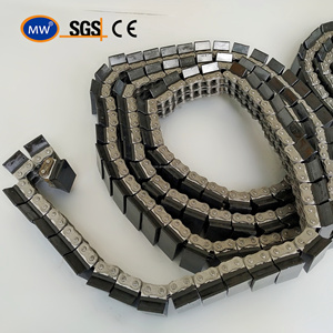 Wholesale MW 08B-<strong>G2</strong> Rubber Coated <strong>Chain</strong> with U Type Attachments Conveyor Roller <strong>Chain</strong> for Transmission - Product Image 3