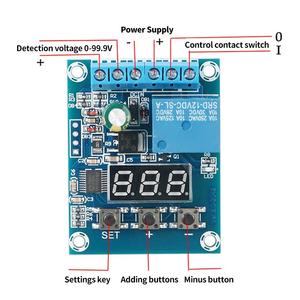 DC5V12V 24V <strong>voltage</strong> detection module relay switch circuit measurement charge discharge monitoring <strong>voltage</strong> overvoltage protection - Product Image 6