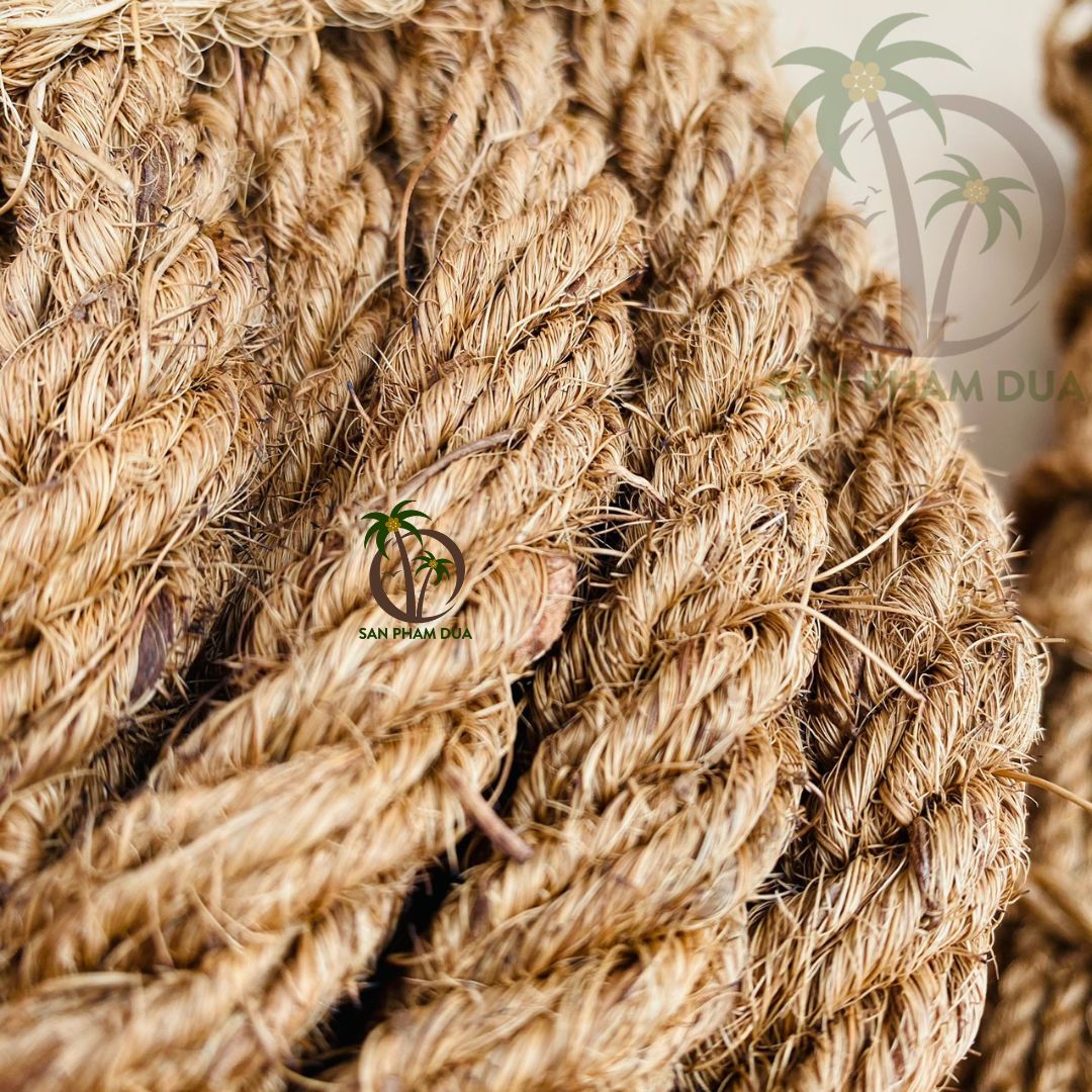 natural color of coconut rope