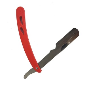Professional Barbershop High Quality Single Edge Razor Blade with <strong>Pear</strong> Handle Stainless Steel Shaving Tool for All Skin Types - Product Image 3