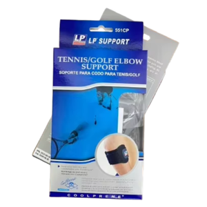 Nylon khuỷu tay hỗ trợ cho quần vợt/golf thể thao ngoài trời bảo vệ có thể điều chỉnh độ đàn hồi thoáng khí hỗ trợ linh hoạt - Product Image 3