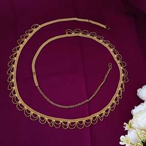 Indian Antique Jewellery Supplier Belt Belly Chain Wedding Kamarbandh Indian Bridal Body Jewelry Set for Women - Product Image 2