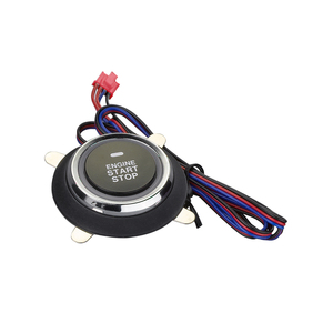 LCD <strong>Smart</strong> <strong>Key</strong> PKE Keyless Entry <strong>Push</strong> <strong>Button</strong> Engine <strong>Start</strong> Stop Remote Starter PKE Car Alarm <strong>with</strong> RFID Card Lock Unlock - Product Image 5