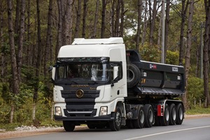 二手全新S-hacman X3000牵引头卡车430马力牵引车