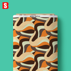 Bessi 2025 Mô Hình Hình Học In 100% Cotton Hữu Cơ Tự Do Tana Bãi Cỏ Tùy Chỉnh In Kỹ Thuật Số Cho Ăn Mặc - Product Image 3