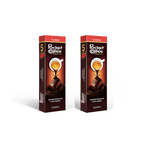 Halindeyken enerji için zengin espresso ve çikolata uygun ısırık boyutlu cep kahve