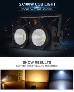 2X100W Led เวที Blinder -Led เมทริกซ์ Blinder ผู้ชมแสง200W DMX Pro เวทีแสงใน Hotselling - Product Image 6