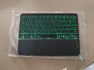 无线Rgb键盘可定制10英寸平板电脑键盘迷你无线充电背光无线键盘 - Product Image 5