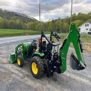 Johnn D 2025R农用拖拉机多功能4x4迷你轮式拖拉机，配有50马力发动机4WD，提供强大的牵引力和发动机 - Product Image 1