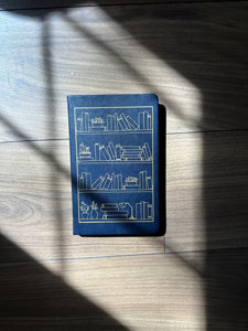 LABON Bookshelf Reading Journal Creative Notebook for Avid Readers <strong>Bookish</strong> Gifts Trendy Journal for Reviews and Reflections