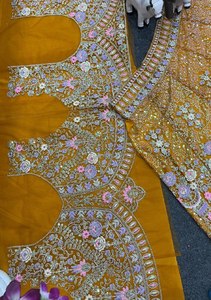 コーディングスパンコールのデザイナーLehenga Choli Work Lehenga - Product Image 4