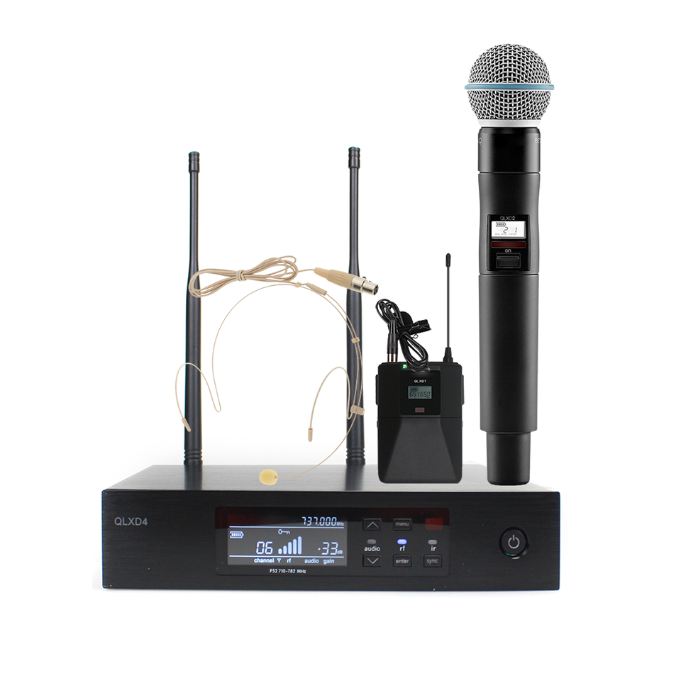 Ensemble complet QLXD4 Beta58 noir