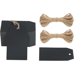 Etiqueta colgante de papel personalizada de alta calidad, etiquetas de ropa de lujo, tarjeta de cabecera de etiqueta, diseño personalizado aceptado para etiquetado de precios de ropa - Product Image 3