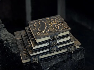 Necronomicon Evil Dead Necronomicon <strong>Book</strong> of The Dead Grimoire Spell <strong>book</strong> Horror Movie Prop Decor Notebook - Product Image 4