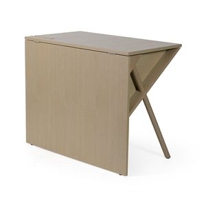 โต๊ะทำงานไม้ดีไซน์อเนกประสงค์โต๊ะคอมพิวเตอร์สีเงิน - Product Image 3