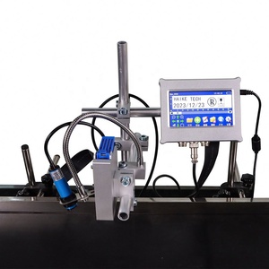 12.7mm 7inch <strong>Online</strong> <strong>Batch</strong> <strong>Coding</strong> Automatic Tij <strong>Machine</strong> for Expiry Date Qr Code Logo with Refillable Ink Cartridge - Product Image 1