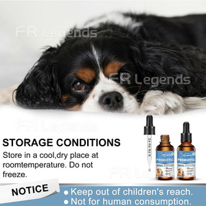 消化酵素を持つ犬のための売れ筋天然プロバイオティクスは、消化性のかゆみを伴う皮膚のプロバイオティクスドロップをサポートします - Product Image 2