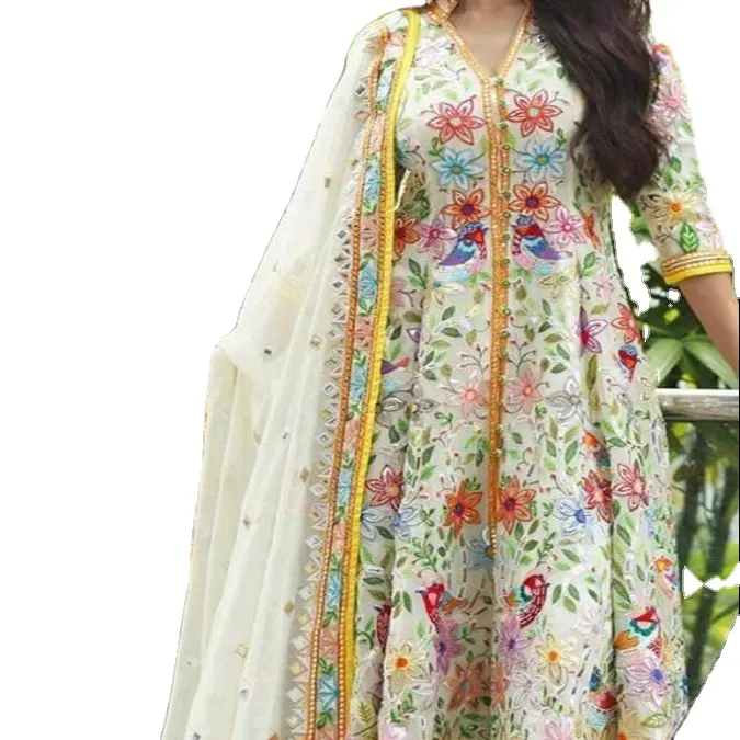 Abiti Salwar Kameez indiani all'ingrosso e abiti Salwar Kameez Pakistani abiti da prato o in cotone collezione 2023