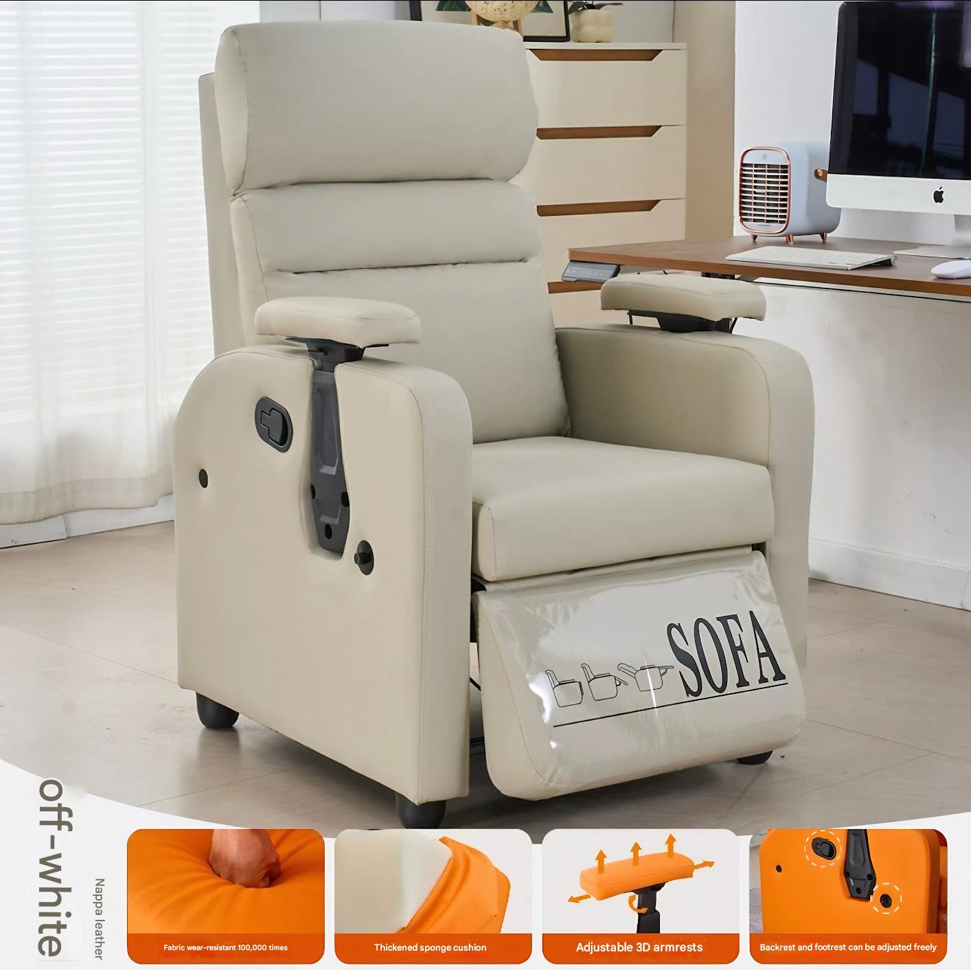 Gris blanco + cuero Pana