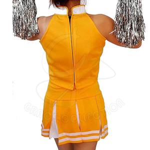 All Star cheer เครื่องแบบนักเต้นผ้าตาข่าย100% ชุดยูนิฟอร์มเชียร์ลีดเดอร์ของเด็กผู้หญิงผ้าโพลีเอสเตอร์ติดฉลากส่วนตัว - Product Image 6