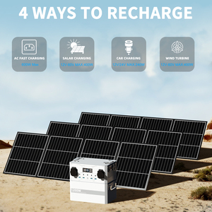 ANSUN OPS1000 Sistema de generador solar portátil para acampar al aire libre Generador de energía - Product Image 5