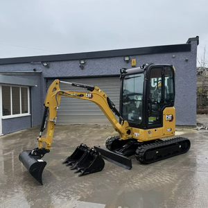ハイダック油圧バルブ付きCAT 302ミニクローラーショベル3トン作動重量と供給準備完了