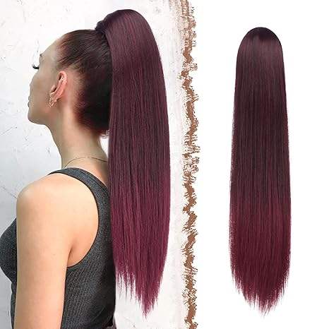 Cordon de serrage à pointes noires et bordeaux