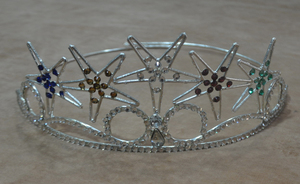 Freemason Masonic OES Grand Matron Crown in Gold with Rhinestones OES CROWNS Order of <strong>the</strong> Eastern Star Crown OEM Service - Product Image 2