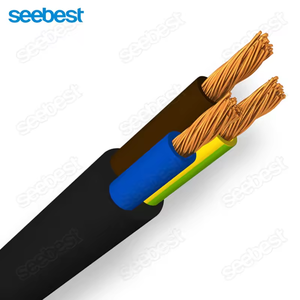 Esnek RVV tel kablolar 2 3 4 5 çekirdekli kablo 1.5 Mm2 2.5 Mm2 4mm2 çok çekirdekli güç H05vv-f bakır elektrik kablosu - Product Image 1