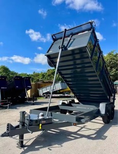 批发8轮农用自卸拖车10吨单轴液压倾卸拖车箱价格便宜，以电机为核心部件 - Product Image 4