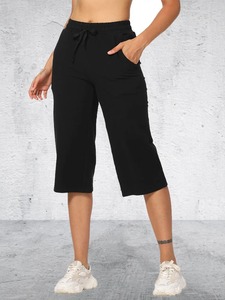Yaz yeni koşu spor Yoga spor pantolon kadınlar için çabuk kuruyan tenis Badminton eğitim <span class=keywords><strong>Capris</strong></span>