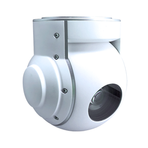 מצלמת זום 30x stan tilt gimbal cixedwing 2 ציר עצמי מיוצב עם סוללת מקור כוח גשש אוטומטי