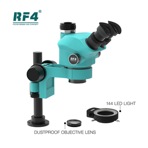 RF4 RF7050PRO FO19 360 grados giratorio Zoom continuo 7X-50X Digital PCB Trinocular microscopio brazo oscilante con alfombrilla de silicona - Product Image 5