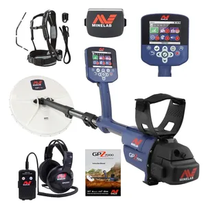 オリジナル本物のMinelabs GPZ 7000ゴールドナゲット金属探知器COMPLETEセット - Product Image 1