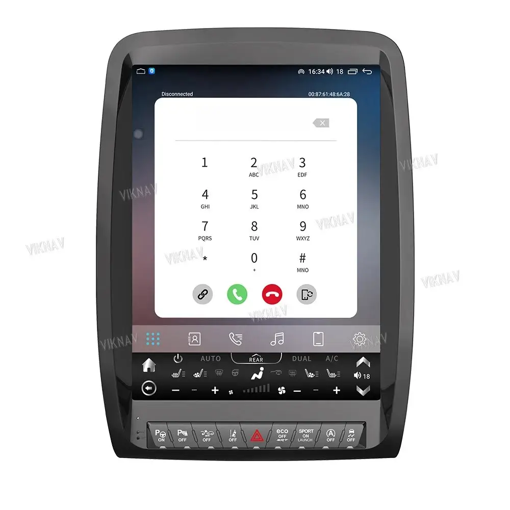 Android autoradio per Dodge Durango 2011-2020 nuova generazione di navigazione GPS schermo LCD multimediale lettore Stereo