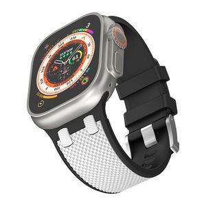 สายรัดซิลิโคนสำหรับ Apple Watch Ultra 2 49mm, สายรัดกันน้ำสำหรับผู้ชาย9/8/7/6/5/4/3/2/1 /se - Product Image 6
