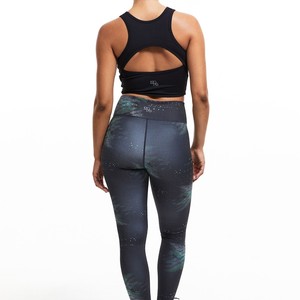 Seksi kadın pantolon sıcak satış Fitness Yoga giyim tayt yüksek kalite sıkı Yoga Capri gecikme pantolon